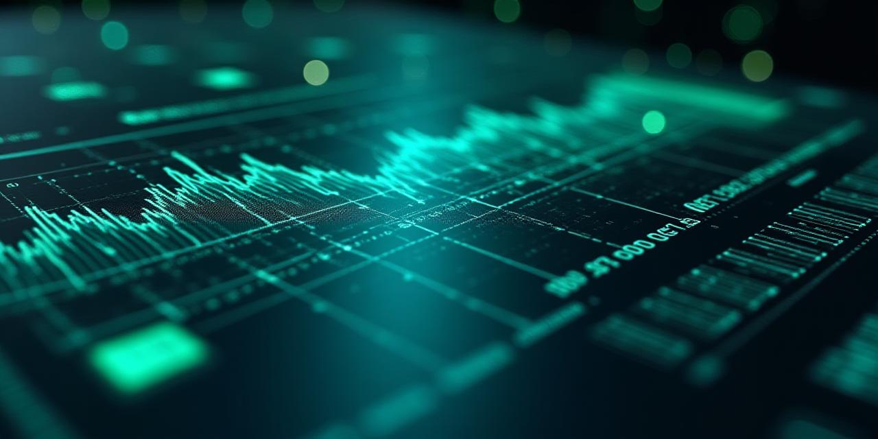 Dashboard finanziaria moderna con grafici IA